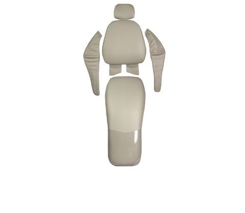 Upholstery Set; Narrow Back w/ Dettached Slings; Asepsis; Naugasoft (MUST SPECIFY COLOR)