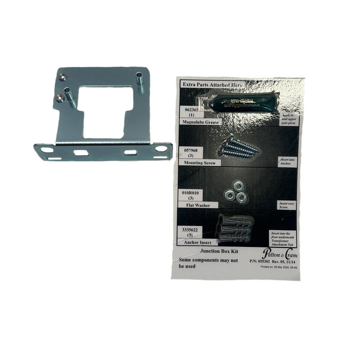 Junction Box Kit; Regular Mount; Pelton & Crane Spirit 1500