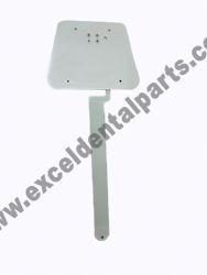Headrest Assy Double Articulating Push Button (Flat Trapezoid)