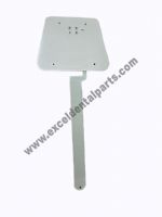 Headrest Assy Double Articulating Push Button (Flat Trapezoid)