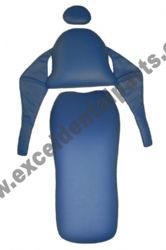 Upholstery Set; SP15 Narrow Back W/ NO SCREWS; Asepsis w/ Slings; Art Headrest; Ultraleather