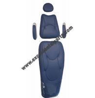 Upholstery Set with Articulating Headrest - Plush; Naugasoft (MUST SPECIFY COLOR); Pelton & Crane® Spirit 3003