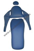 Upholstery Set; SP15 Narrow Back W/ NO SCREWS; Asepsis w/ Slings; Art Headrest; Ultraleather