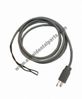 Power Cord, 3-Cnd, 18 AWG, 108" Hospital Grade, Gray